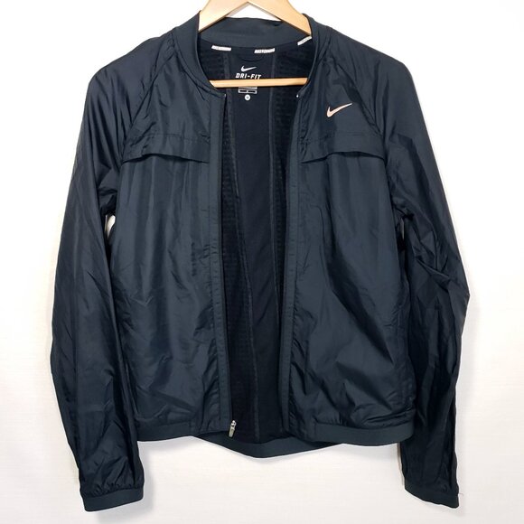 NIKE Women's Sphere Bomber Jacket Running Tennis Golf Training - Picture 1 of 7
